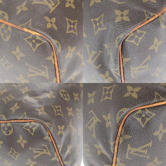 LOUIS VUITTON Speedy 30 Travel Hand Bag Monogram Leather Brown M41526 69YF405 - Picture 8 of 13
